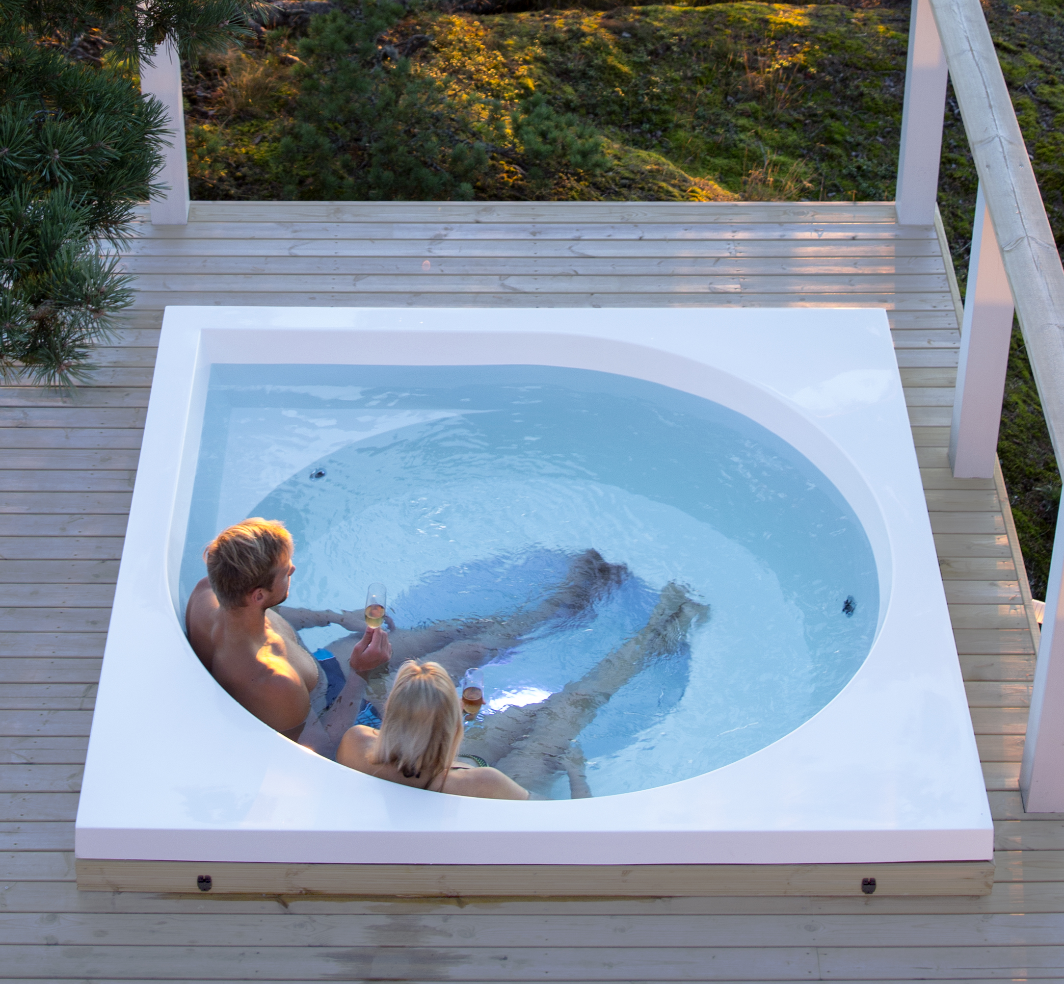 Garten Whirlpool Drop Spa Jacuzzi 